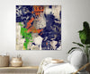 "Economic Shift I" Giant Art 72x72 Wall Art