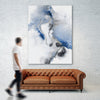"Watercolour Blue Ii" Giant Art 72x54 Wall Art