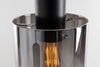 Henley 3-Light Black Chandelier 