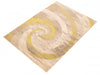 Korra Ivory / Green 3'11" x 5'7" Area Rug