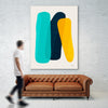 "Abstract V" Giant Art 72x54 Wall Art