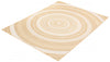Neisha Modern Gold Rug 5'3" X 7'3" Area Rug
