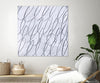 "Contemplating Style" Giant Art 72x72 Wall Art