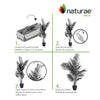 Artificial 43" Areca Palm In Black Pot 