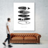 "Surf Portrait" Giant Art 72x54 Wall Art