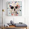 "Party Favor" Canvas Framed Black 20x20 Wall Art