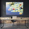 "Mello And Marvelous" Giant Art 72x54 Wall Art