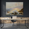 "Main Seascape Ii" Giant Art 72x54 Wall Art