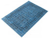 Awena Blue 6'7" x 9'6" Area Rug