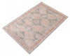 Leandra Copper/blue Rug 3'11" X 5'11" Area Rug