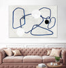 "Midblue Ii" Giant Art 72x48 Wall Art