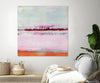 "Persimmon Jump Ii" Giant Art 72x72 Wall Art