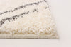 Gael Ivory Shag 7'10" x 10'0" Area Rug