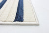 Talya Blue-Ivory 4'7" x 6'7" Area Rug