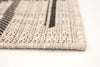 Sadie Burburry Silver-Black Area Rug - 7'10" x 10'2"