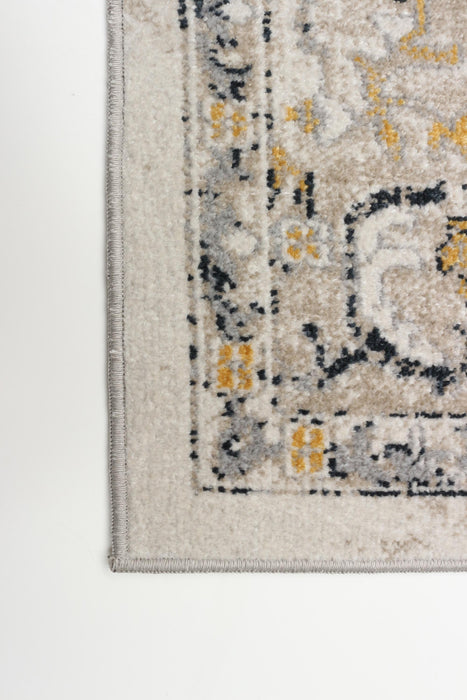 Legacy Ivory Machine Washable Area Rug - 6'0\" x 9'0\"