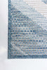 Neisha Modern Blue Rug 6'7" X 9'6" Area Rug