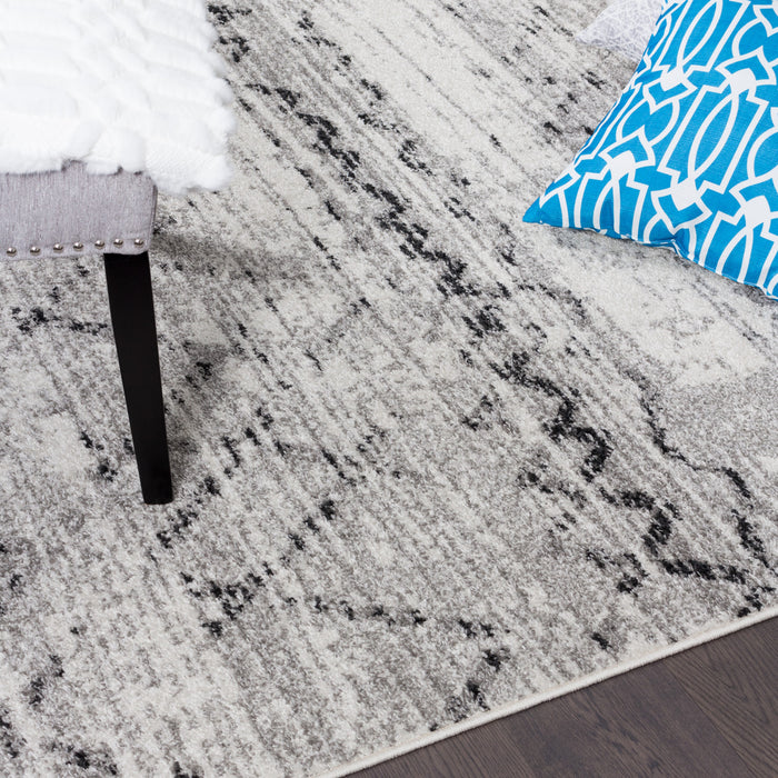 Lav Trellis 3x5 Area Rug