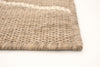 Sadie Abstract Taupe-Champagne Area Rug - 5'3" x 7'7"