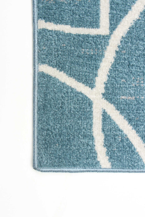 Terali Turquoise Machine Washable Area Rug - 5'0\" x 7'0\"