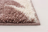 Luci Pink Shag 3'11" x 6'0" Area Rug
