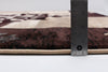Neda Burgundy Area Rug - 3'11" X 5'7" 
