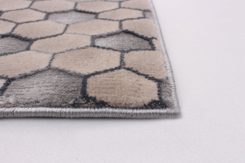 Ranger Taupe/grey Rug 6'7\" X 9'6\" Area Rug