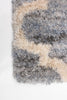 Dimity Grey/Light Blue Area Rug - 6'7" x 9'6"