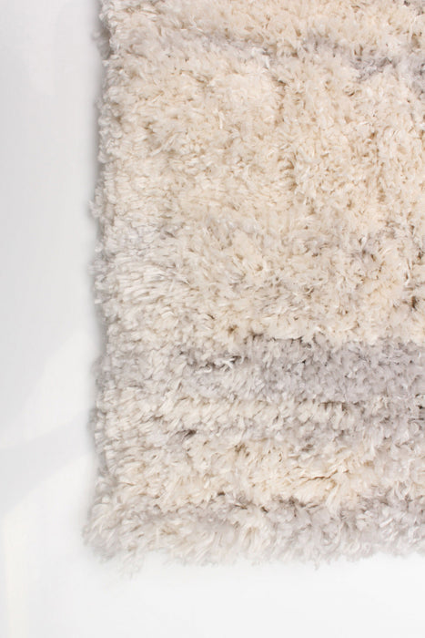 Kei Cream/Light Grey Area Rug - 3'11\" x 5'7\"