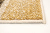 Aya Ivory-Brown Area Rug - 3'11" x 5'7"