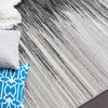 Lav Grey Waves 4x6 Area Rug