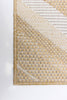 Neisha Modern Gold Rug 5'3" X 7'3" Area Rug