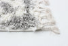 Helma Urban Cream, Light Grey Shag 5'3" X 7'3" Area Rug