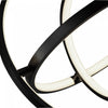 Sienna 30 W LED Black Orb Pendant