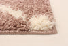 Serafina Pink Shag 7'10" x 10'0" Area Rug