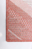 Neisha Modern Coral Rug 5'3" X 7'3" Area Rug