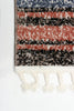 Vera Earth Taupe/Ivory Area Rug - 2'7" x 8'4"