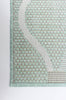 Neisha Abstract Mint Rug 5'3" X 7'3" Area Rug