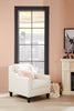 Mongolian Sheepskin Accent Pillow - Rose
