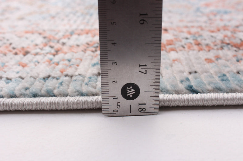 Leandra Copper/blue Rug 8'0\" X 10'0\" Area Rug