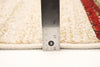 Aya Ivory-Red Area Rug - 3'11" x 5'7"
