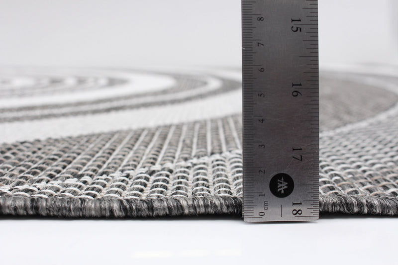 Neisha Modern Grey Rug 5'3\" X 7'3\" Area Rug