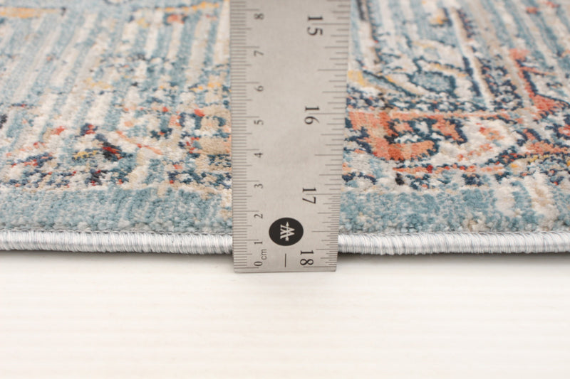 Baina Heriz Blue Area Rug - 5'3\" x 6'7\"