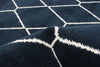 August Navy-White 7'10" x 10'2" Area Rug