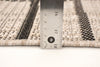 Sadie Burburry Silver-Black Area Rug - 7'10" x 10'2"