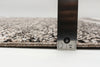Vera Earth Taupe/Black Area Rug - 5'2" x 7'5"
