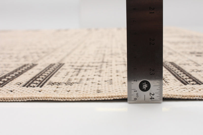 Joni Tan Area Rug - 4'4\" X 6'5\" 