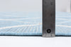 Neisha Abstract Light Blue Rug 5'3" X 7'3" Area Rug
