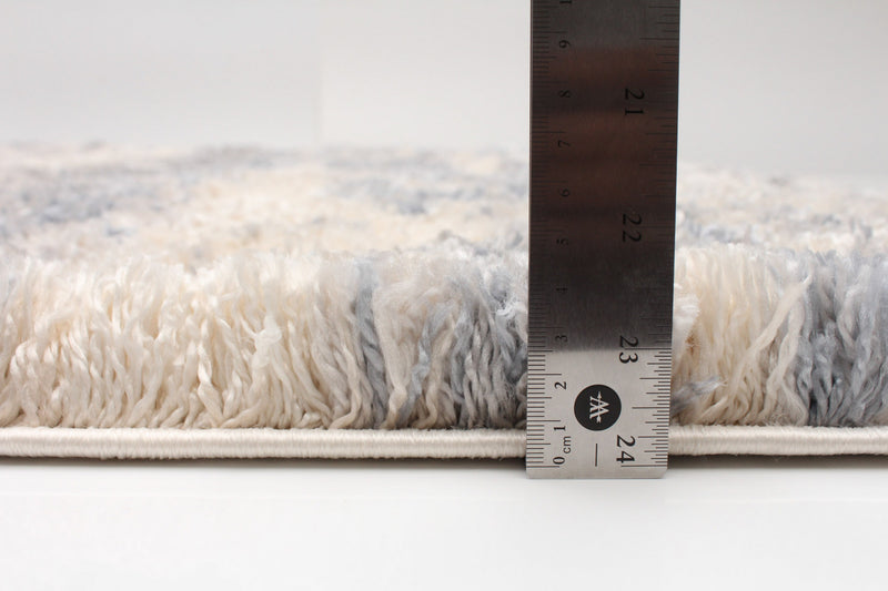 Astra Cream/Grey Area Rug - 3'11\" X 5'7\"