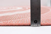 Neisha Modern Coral Rug 5'3" X 7'3" Area Rug